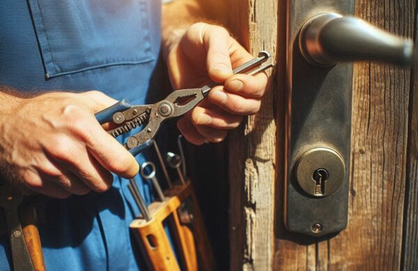 Berchem-Sainte-Agathe - ouverture porte par un serrurier