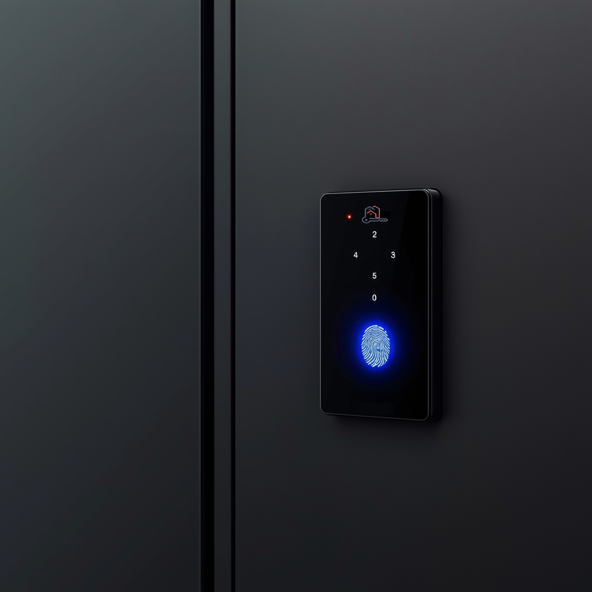 Serrure intelligente avec cylindre A2P - Porte d'entrée résidentielle - Bruxilock