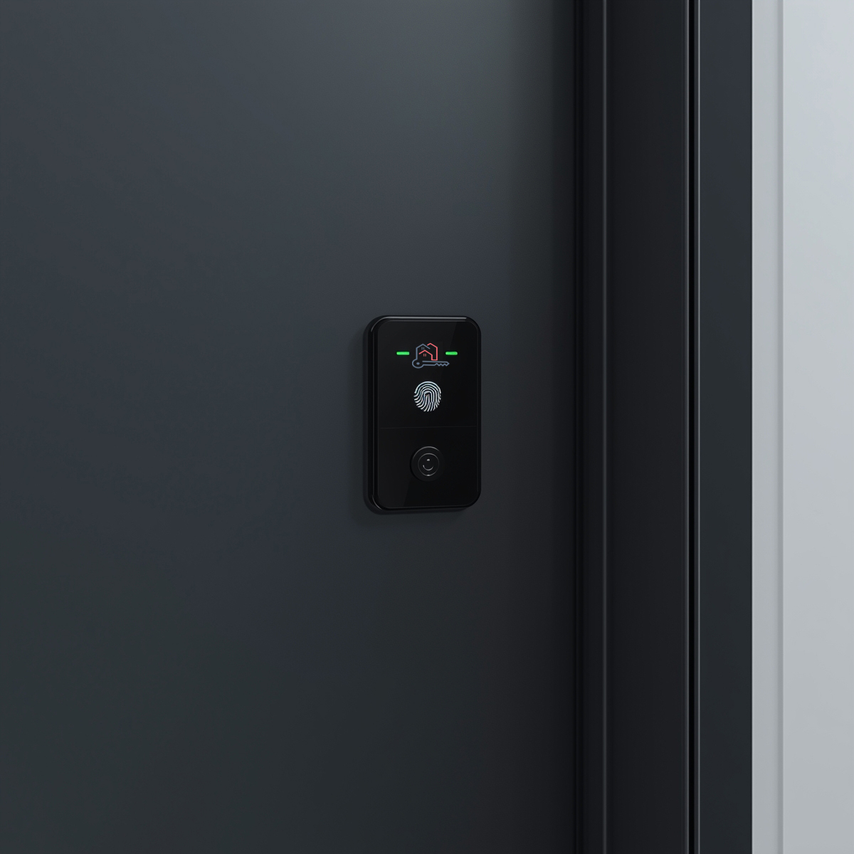 Serrure intelligente avec cylindre A2P - Porte d'entrée résidentielle - Bruxilock