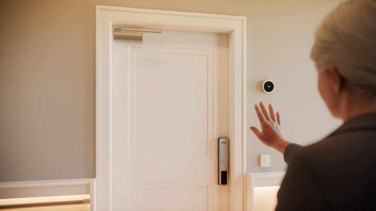 Système vocal - gestuel - Résidence pour seniors - Bruxilock