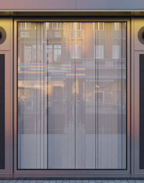 Vitrine sécurisée avec capteurs de bris - Bruxilock